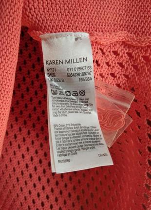 Вязаный джемпер karen millen с перфорацией4 фото