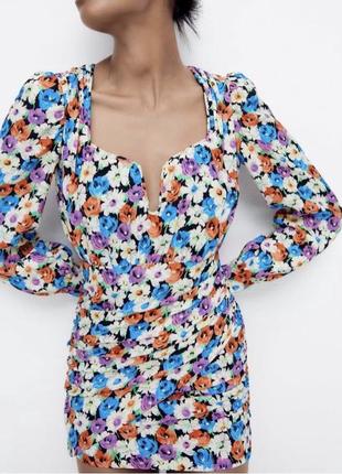 Платье zara мини платье