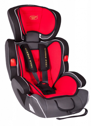 Кресло автомобильное детское summer baby cosmo red 9-36 кг