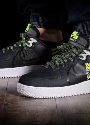 Кроссовки nike air force 1 кожаные найк аир форс мужские nike air max2 фото