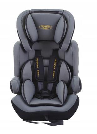 Детское автомобильное кресло summer baby sport grey 9-36 кг