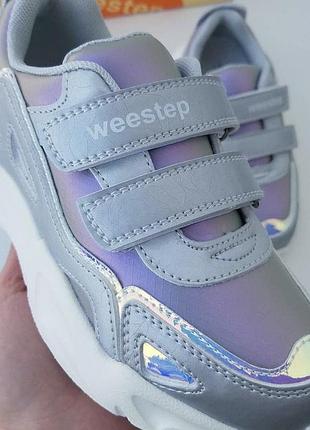 Кроссовки для девочки weestep 32 33 34 35 36 37 размер детская обувь