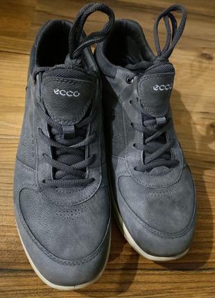 Кросівки оригінальні шкіряні ecco yak leather shoes gore-tex