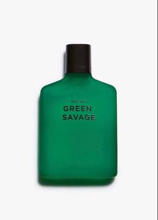 Туалетна вода zara green savage