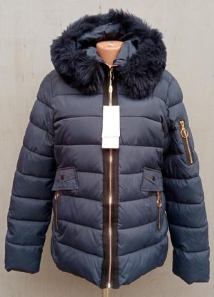 Жіноча зимова куртка xl, 2xl, 3xl - 2131 фото