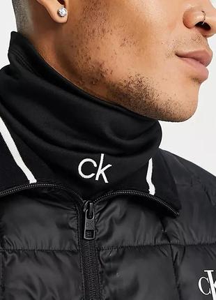 Calvin klein golf tour snood c9398 бафф оригниал унисекс черный шарф балаклава бандана2 фото