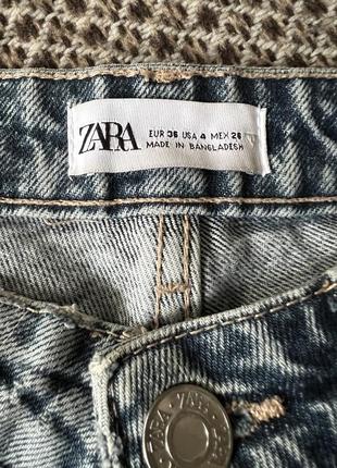 Джинсы zara eur 36 (mex26)размер5 фото