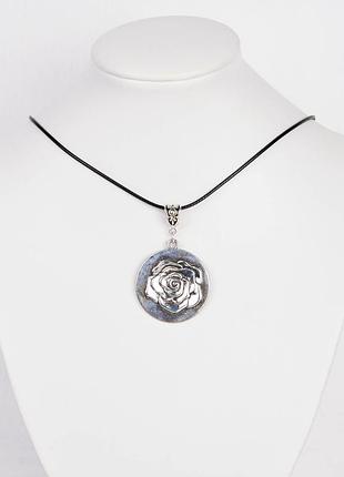 Кулон роза. подвеска роза