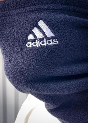 Баф синій adidas, зимовий горловик адідас6 фото