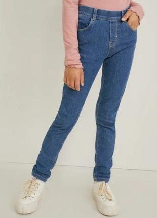 Стильные джеггинсы джинсы для девочки c&amp;a нижняя7 фото