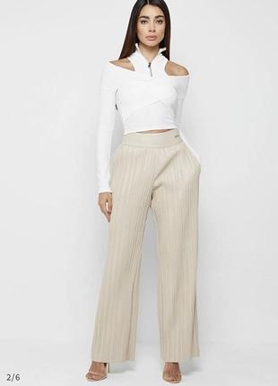 Шикарний костюм брюки еко шкіра zara4 фото