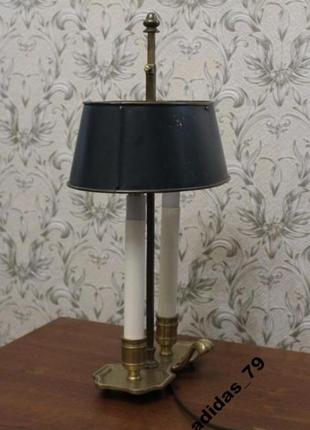 Кабінетна бронзова лампа, 1930-й рік4 фото