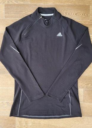 Adidas running climalite размер s 8-10 женская спортивная кофта черная