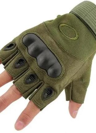 Перчатки тактические, (короткопалые, с кастеткой) защитные
