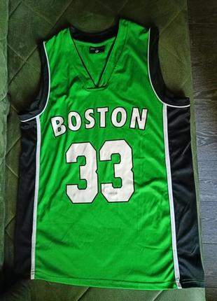 Майка boston баскетбольная