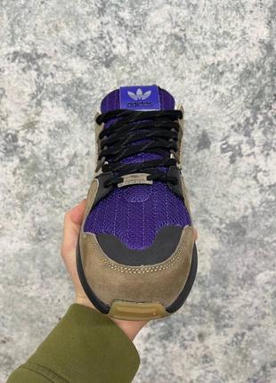 Мужские кроссовки adidas zx torsion packet shoes mega violet5 фото