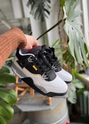 Ексклюзивні жіночі шкіряні кросівки nike air jordan 4 🆕 найк джордан 42 фото