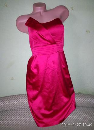 Сукню Коктельное кольору цикламен.