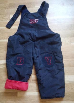 Красивый демисезонный комбинезон на мальчика на 1-1,5 года2 фото