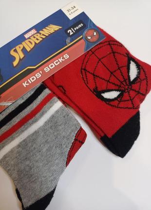 Бавовняні шкарпетки spiderman набором 2в13 фото