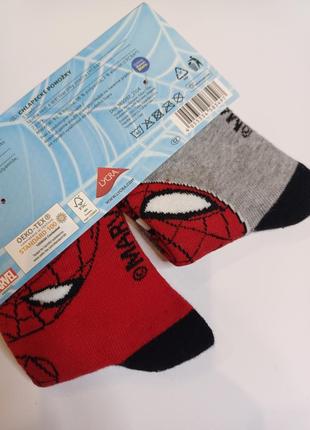 Бавовняні шкарпетки spiderman набором 2в14 фото