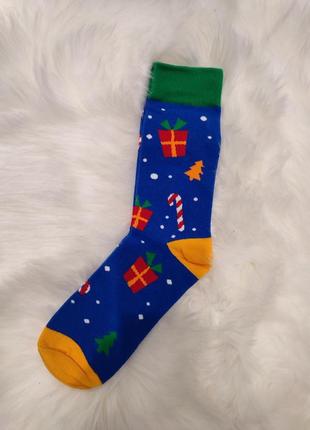 Рождественские новогодние носки1 фото