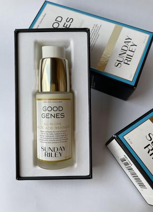Сироватка з молочною кислотою sunday riley vitamin c all-in-one lactic acid treatment