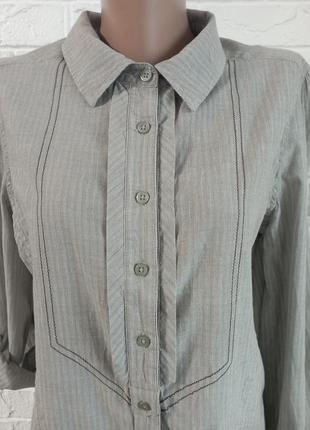Блузка рубашечного кроя 100% хлопок next в идеальном состоянии xl2 фото