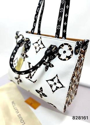 Сумка шоппер двухцветная4 фото