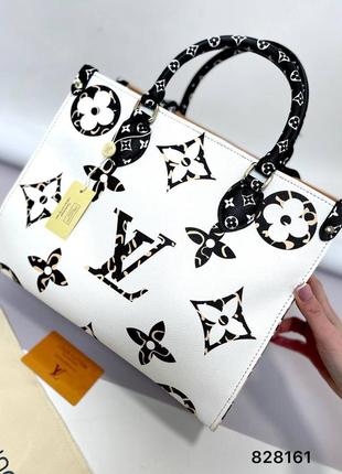 Сумка шоппер двухцветная5 фото