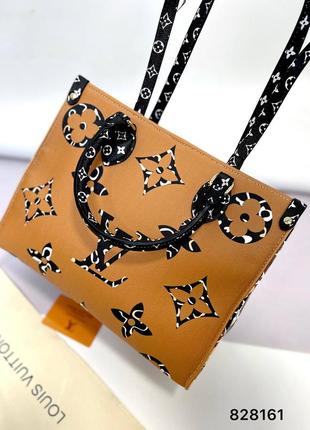 Сумка шоппер двухцветная6 фото