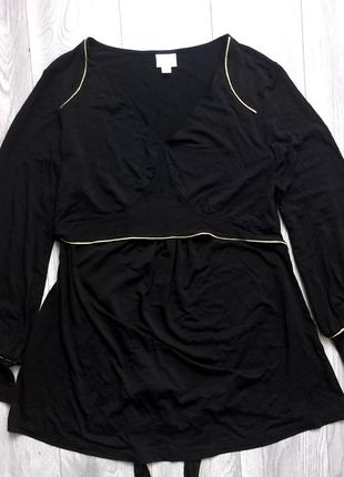 Платье для беременных из ткани лиоцелл, платье для беременных, черное платье для беременных с пояском8 фото