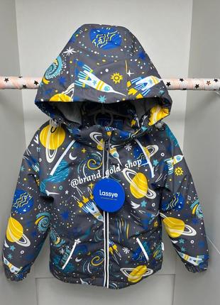 Демісезонна термо куртка для хлопчика lassye 92,98,1161 фото