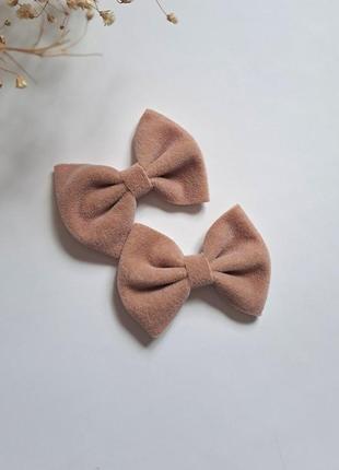 Бархатные бантики