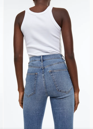 Мягкие удобные джинсы скини skinny стрейтч высокая посадка h&m10 фото