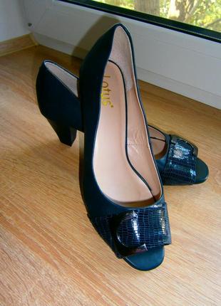 Гарні жіночі туфлі з натуральної шкіри. lotus4 фото