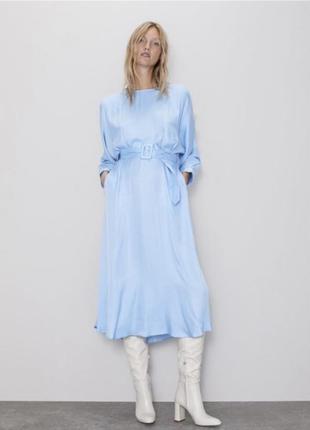 Натуральное платье zara,платье zara