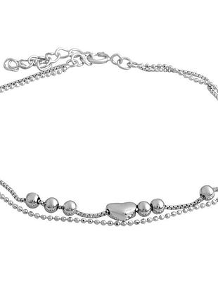 Серебряный браслет без камней (2080237) 1720 размер