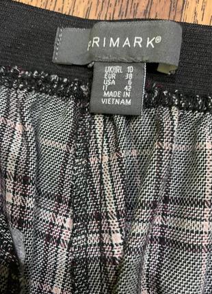 Брюки в клетку primark5 фото