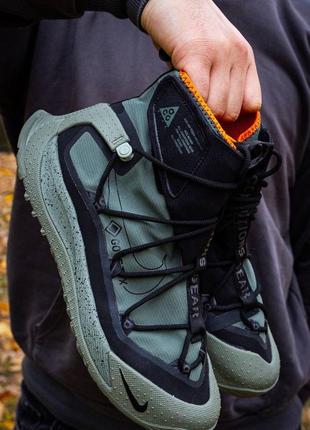 Мужские высокие кроссовки nike acg terra antarktik juniper fog#найк3 фото