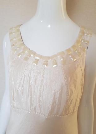 Изысканное вечернее коктельное платье с вышивкой kaliko