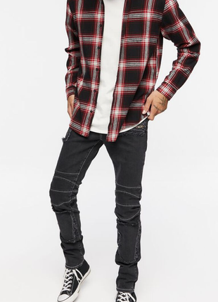 Джинсы forever21 - biker slim jeans р. 32