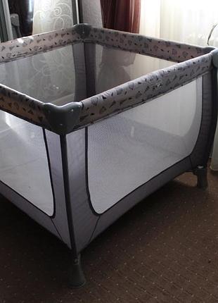 Манеж hauck sleep n play sq (nordic grey)