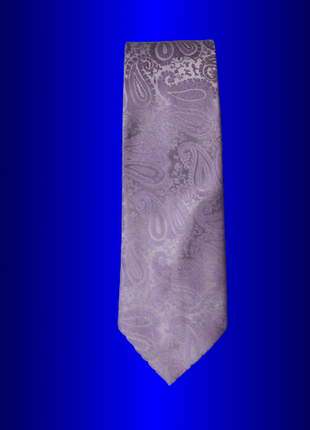 Класичний чоловічий з принтом широка краватка краватка самов'язаний метелик із мікрофібри ліловий2 фото