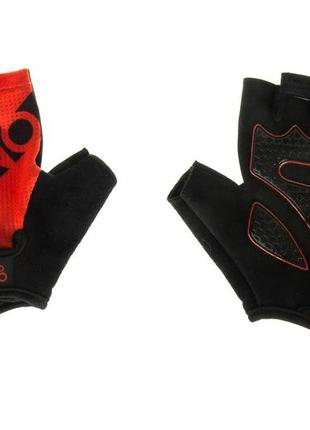 Перчатки onride hold 20 цвет красный/черный размер l