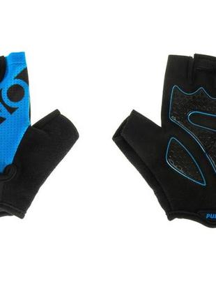 Перчатки onride hold 20 цвет черный/синий размер m