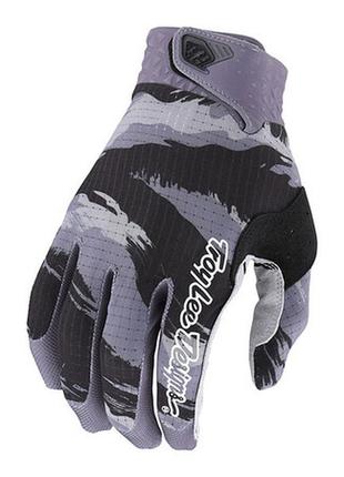 Вело перчатки tld air glove [brushed camo black / gray] lg