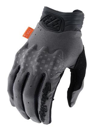 Перчатки tld gambit glove [charcoal] размер l