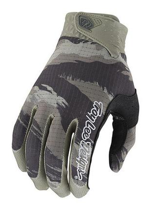 Вело перчатки tld air glove [brushed camo army green] lg