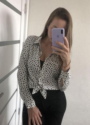 Блуза шелковая от h&m2 фото